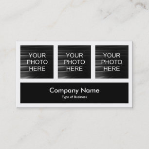 Three Photos Plus One Business Card