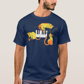 Three piano cats T-Shirt