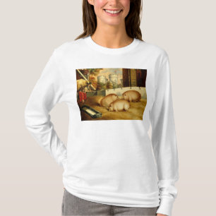 Three Pigs with Castle in the Background T-Shirt