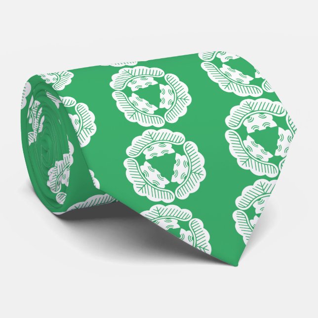 Three pines tie (Rolled)
