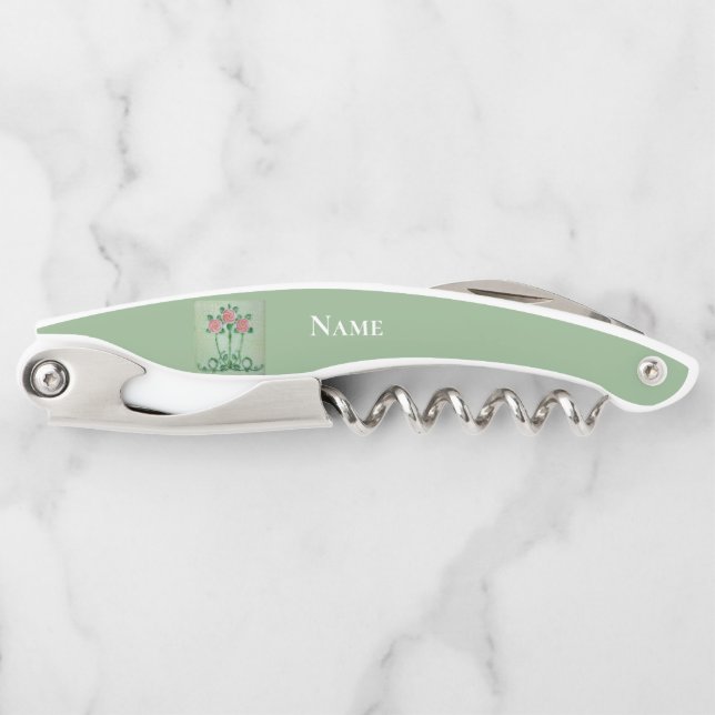 Three Pink Roses Thunder_Cove  Corkscrew (Front)