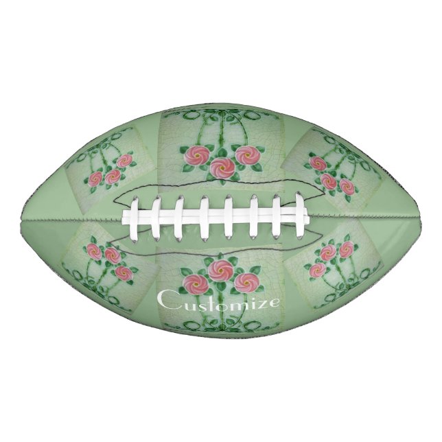 Three Pink Roses Thunder_Cove  Football (Front)
