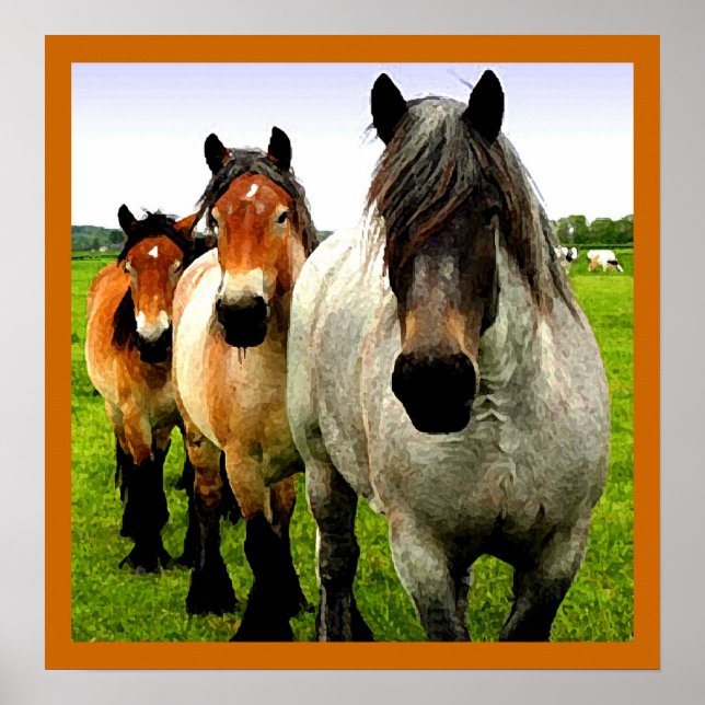 Three Ponies Poster (Front)