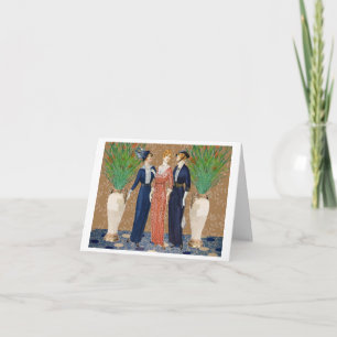 Three Proper Ladies Card