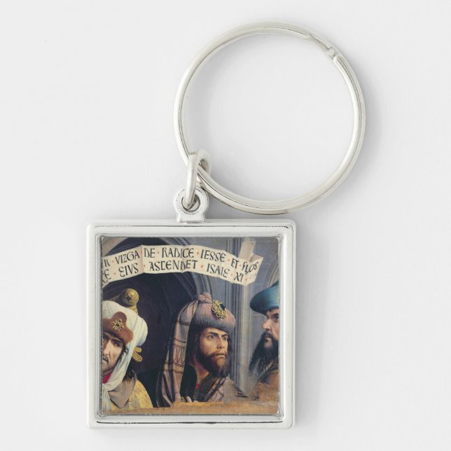 Three Prophets, Provence School Key Ring (Front)