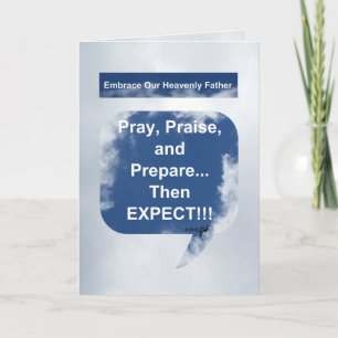 Three P's Of Expectation Card