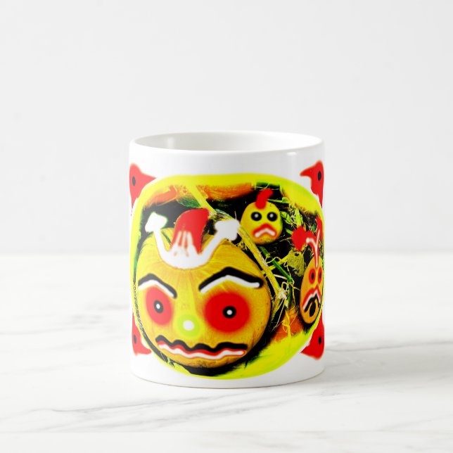 Three pumpkins coffee mug (Center)