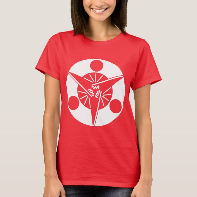 Three rising moon on fans T-Shirt (Front)
