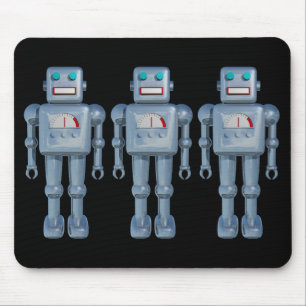 Three Robots Mouse Pad