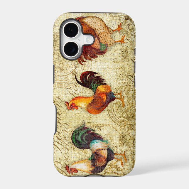 Three Roosters (Back)