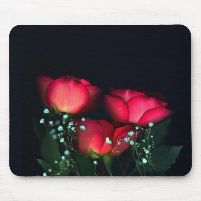 Three Roses Mousepad (Front)