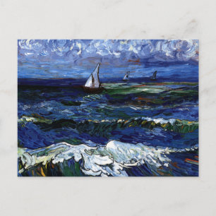 Three Sailboats Postcard