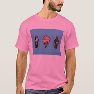 "THREE SCOOPS" T-Shirt