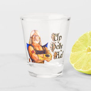 Three Scottish Thistles Shot Glass