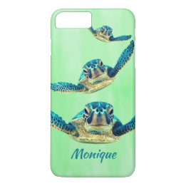 Three Sea Turtles Swimming Case-Mate iPhone Case