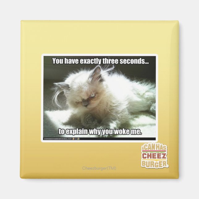 Three seconds magnet (Front)