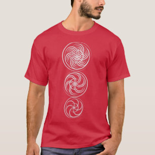 Three Seeds of Life Sacred Geometry Symbols T-Shirt