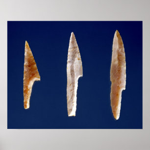 Three serrated points, from Volgu Poster