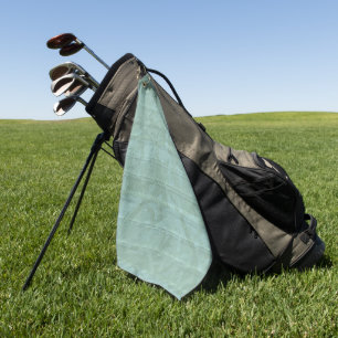Three Shades of Green Movement Golf Towel