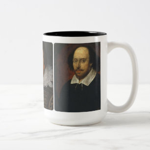 Three Shakespeare Portraits Mug