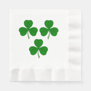 Three Shamrocks Napkin