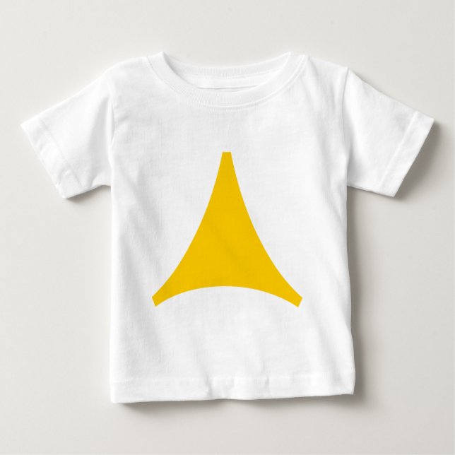 Three sided Arrow Baby T-Shirt (Front)