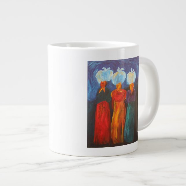 Three Sisters 2007 Large Coffee Mug (Front Right)