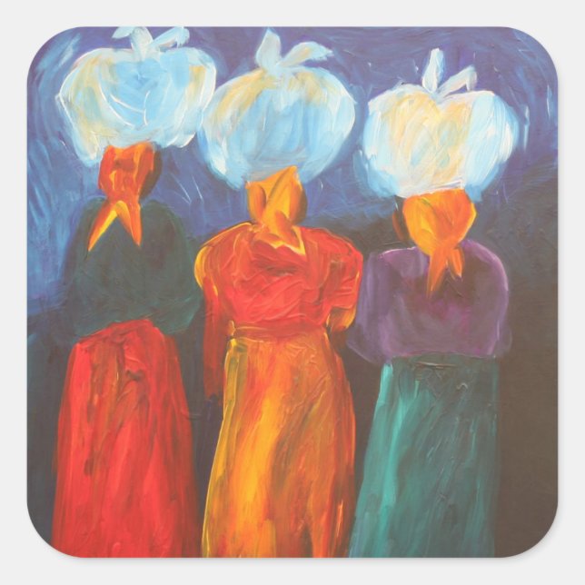 Three Sisters 2007 Square Sticker (Front)