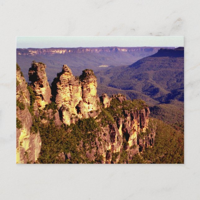 Three sisters, Blue Mountains Postcard (Front)