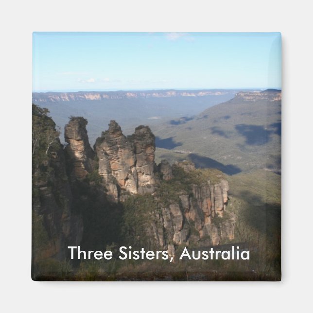 Three Sisters Formation, Australia, Magnet (Front)