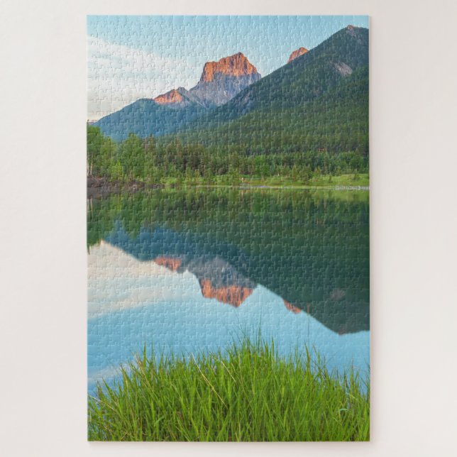 Three Sisters Glowing Jigsaw Puzzle (Vertical)