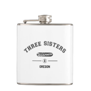Three Sisters Wilderness Hip Flask
