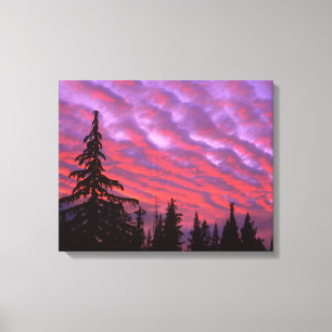 Three Sisters Wilderness, Oregon Canvas Print