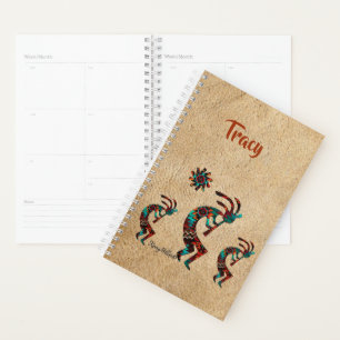 Three Southwest Kokopelli Planner