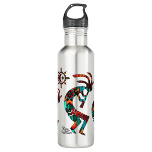 Three Southwest Kokopelli Stainless Steel Water B 710 Ml Water Bottle