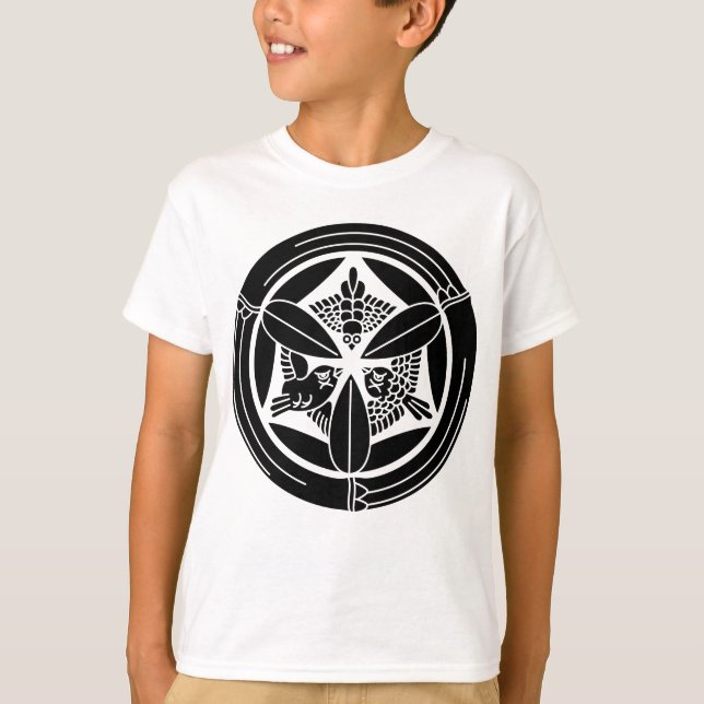 Three Spoons in a Bamboo Circle T-Shirt (Front)