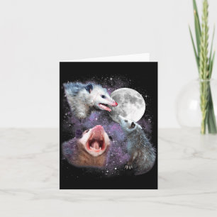 Three Ssums Moon 3 Osums Dead Moon Weird Cursed Me Card