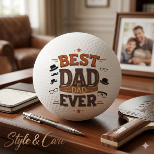 Three Star Ping Pong Ball – Best Dad Ever Gift