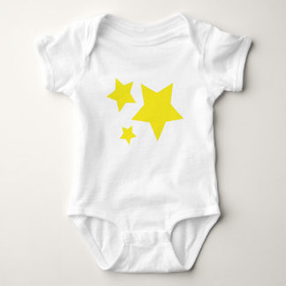 Three Stars Baby Bodysuit – Cute Star-Themed 