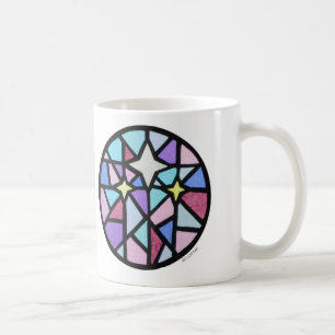 three stars coffee mug