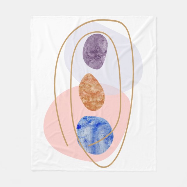 Three Stones Fleece Blanket (Front)