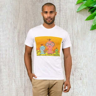 Three Strange Creatures Mens T-Shirt