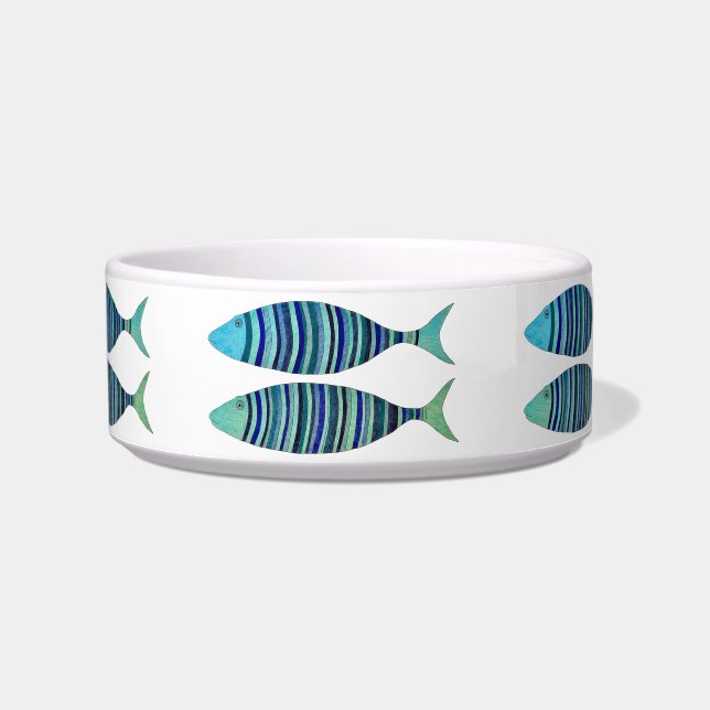 Three Striped Fish  Bowl (Front)