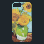 Three Sunflowers, Van Gogh Case-Mate iPhone Case<br><div class="desc">Vincent Willem van Gogh (30 March 1853 – 29 July 1890) was a Dutch post-impressionist painter who is among the most famous and influential figures in the history of Western art. In just over a decade, he created about 2, 100 artworks, including around 860 oil paintings, most of which date...</div>