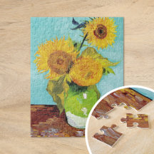 Three Sunflowers | Vincent van Gogh