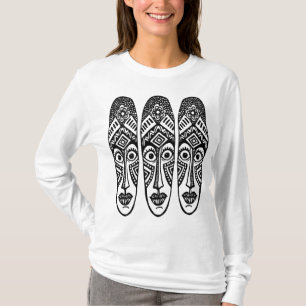 Three Surprised Tiki Masks T-Shirt