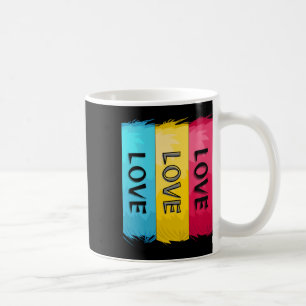 Three Times Love Design Coffee Mug
