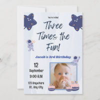 Three Times the Fun, Customisable 3rd Birthday