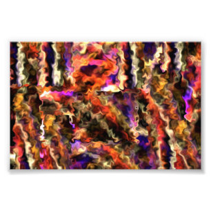 Three Times the Opportunity  Modern Abstract Art Photo Print