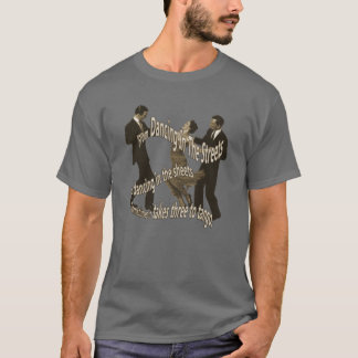 Three to Tango Dancing Retro Threesome T-Shirt